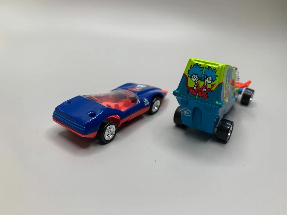 Johnny Lightning Cat In The Hat Diecast Cars Dr Suess 1995  1/64 Custom Rods - Image 4 of 4