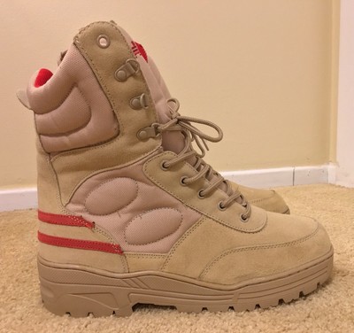 double red boots