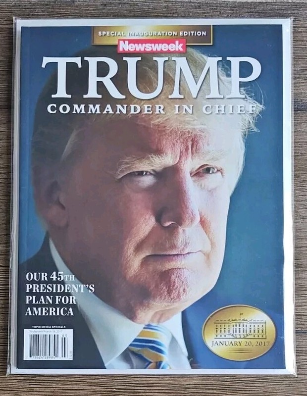 President Donald Trump 2017 Newsweek Magazine Special Inauguration Edition 