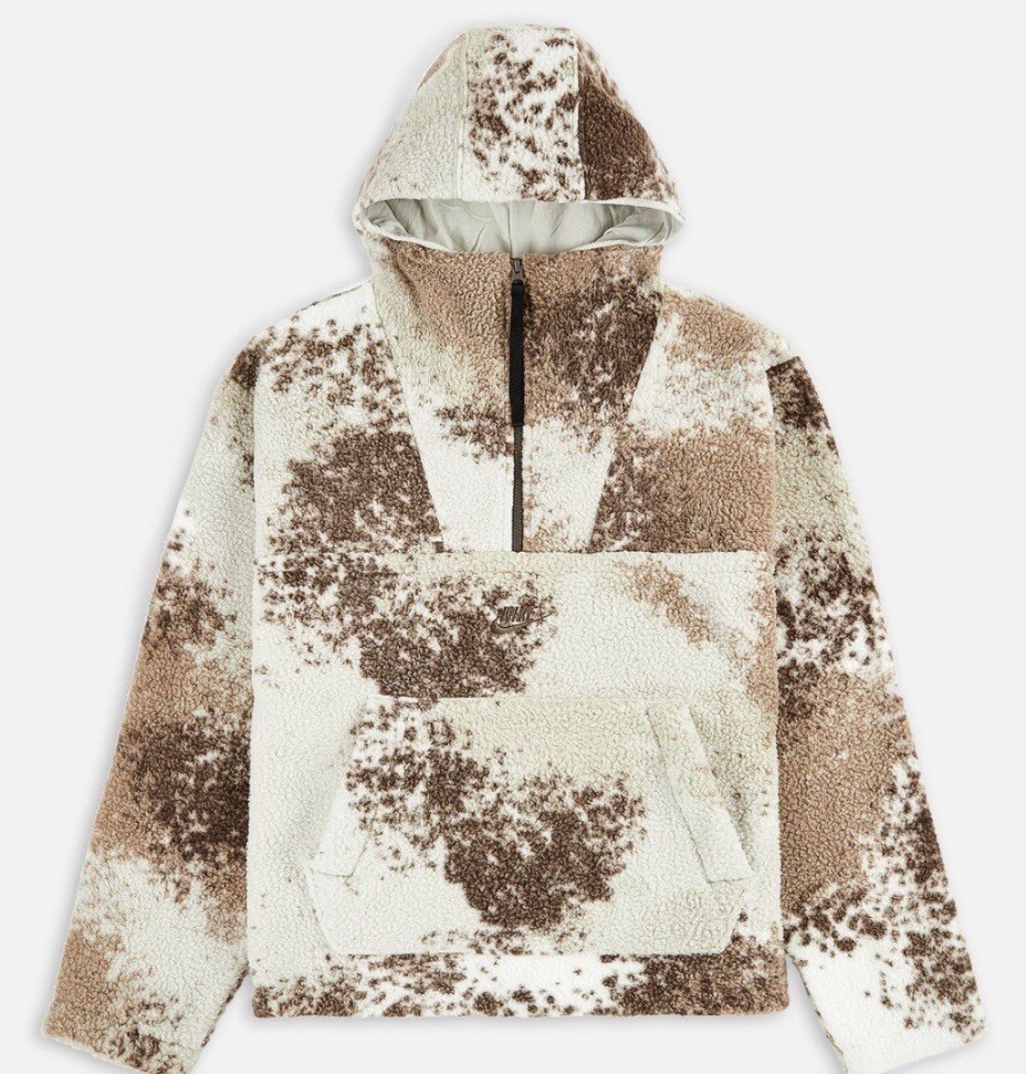 nike sportswear essential fleece zip hoodie