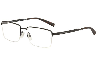 Armani Exchange Eyeglasses AX1027 AX/1027 6102 Mt Dark Blue