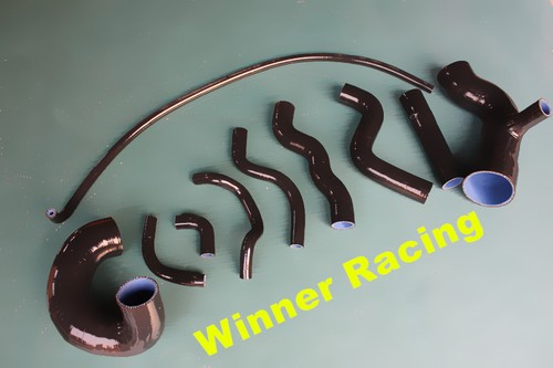 Aluminum Radiator &Silicone Hose Fit Lancia Delta Evo Integrale 2.0 16V Turbo - Picture 3 of 4