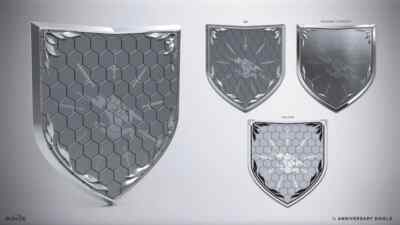 Bungie Employee-only swag: 5 year shield - Ultimate Destiny Fan