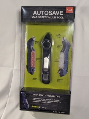 Protocol MultiSmart Autosave 6 in 1 Car Safety Multi Tool