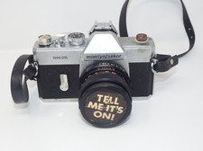 Vintage Mamiya/Sekor 1000 DTL 50mm Camera w/ Lens Untested P/R
