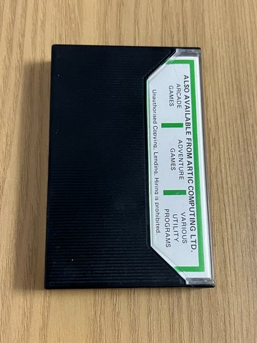 VIC 20 Artic Computing Frog Chase Cassette - Working -👽👾Retro Gift Idea👾👽 - Afbeelding 5 van 12
