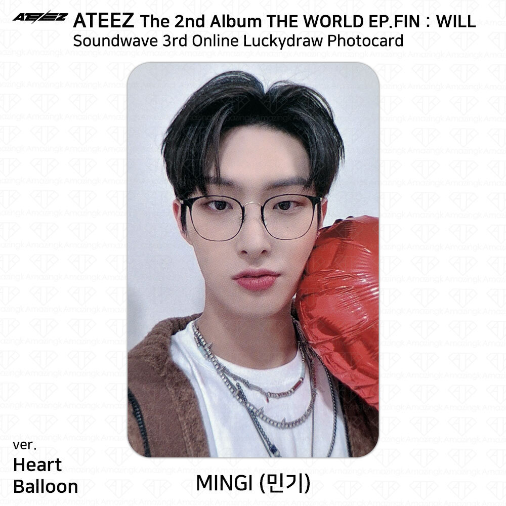 ATEEZ 2nd Album THE WORLD EP.FIN WILL Soundwave 3rd Online