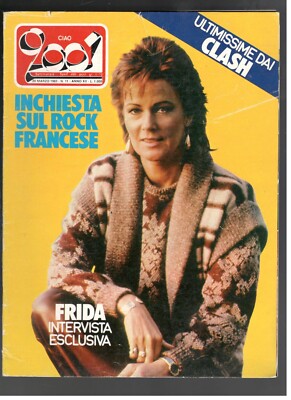CIAO 2001 11/1983 FRIDA-TODD RUNDGREN-I CLASH-DUSTIN HOFFMAN TOOTSIE-DEZIBEL