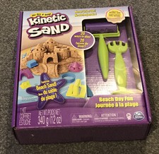 kinetic sand beach day fun