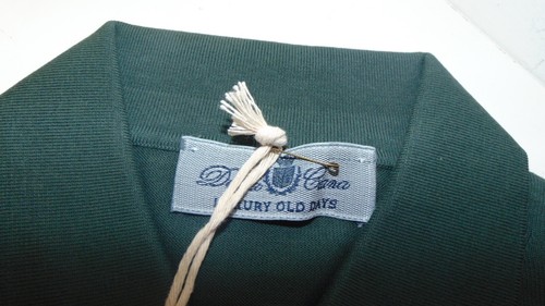DELLA CIANA POLO COTONE NIDO D'APE TG M-48 PRIMAV-ESTATE 155,00 CARTELL. VERDE - Afbeelding 4 van 5