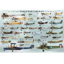 EuroGraphics World War I Aircraft Poster