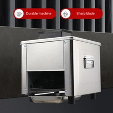 850W Electric Meat Cutting Cutter Machine Slicer Dicer+3.5mm Blade Commercial