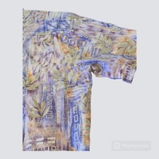 XL Hawaiian Mens Shirt  Made in the USA Cooke Street Honolulu Vintage 100 Cotton