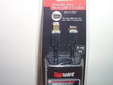 RadioShack GIGAWARE 3-FOOT (91.4CM) MICRO USB 3.0 CABLE PC-MAC-2602583 