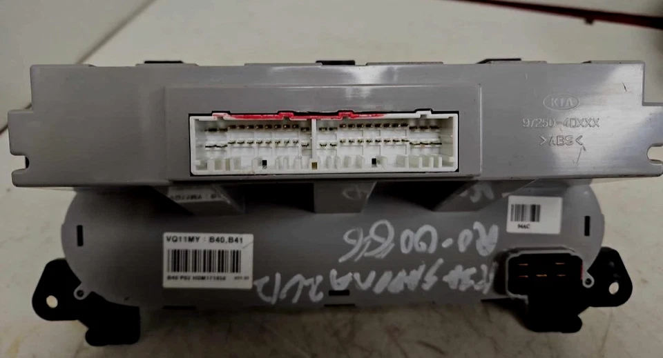 2009 2010 2011 2012 Kia Sedona A/C Heater Temperature Climate Control 3knob Used - Image 2 of 2