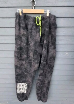 Twitch 2XL Mens Graphic Print Comfort Lined Warm Jogger Pull On Draw String 