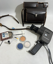 CANON REFLEX ZOOM 8-2 8mm CINE CAMERA w/C-8 GRIP  4 Sets of Close-up Lens