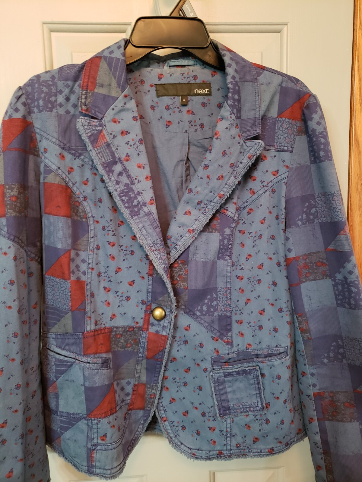 Vintage NEXT Patchwork Blazer/Jacket - image 13