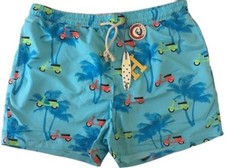 Mens Havacoa Swim Shorts Blue Retro  , 3XL New RRP£95