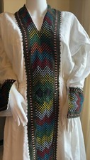 Ethiopian Traditional Dress Habesha Kemis for Wedding Church Women Gift