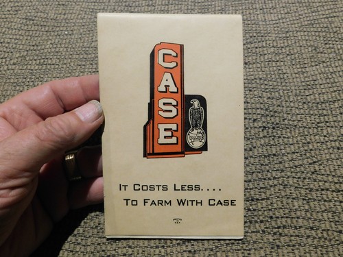 "Libro de memorias de agricultura de enganche de águila de colección equipo agrícola cuaderno de 6 x 3,75" - Imagen 3 de 3