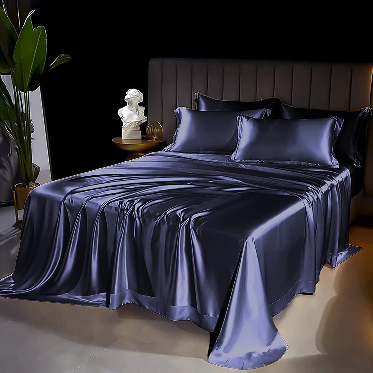 Silky Bedding Set with Deep Pocket 