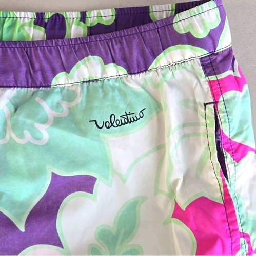 Pantaloncini da bagno uomo Valentino Garavani leggeri con coulisse taglia 52/XL - Foto 3 di 5