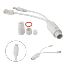 For POE Splitter Waterproof Adapter 48V to 12V Power Module for Outdoor Use