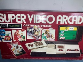 Intellivision Sears Tele-Games Center Super Video Arcade Game BOX ONLY!!