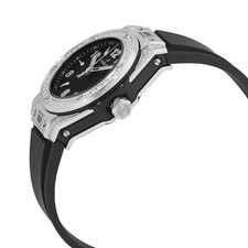 Hublot Big Bang One Click Steel Automatic Diamond Black Dial Ladies Watch 2
