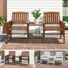 <!--F#f_0-->Livsip Wooden Garden Bench Chair Table Outdoor Seat Loveseat Patio Furniture<!--F/-->