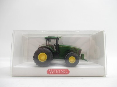 Wiking Traktor Modell John Deere 8530 mit Doppelbereifung in H0 1/87 mit OVP