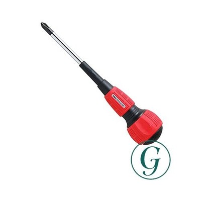 ANEX-Treiber mit geschlitztem Powergriff und Kugel Elektroarbeit +2x100 Nr.7700