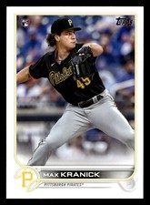 Max Kranick 2022 Topps #325 Pittsburgh Pirates ROOKIE Buy10get5FREE