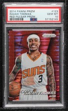 2014-15 Panini Prizm Red Pulsar Prizm 9/25 Isaiah Thomas #123 PSA 10 GEM MT 0c6