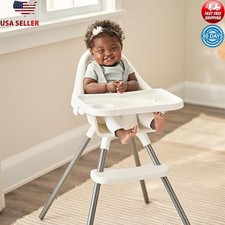 High Chair Babies Toddlers Removable Tray Five Point Harness Portable Safe New