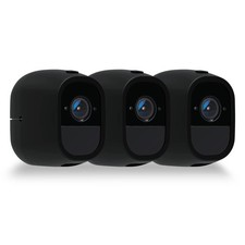Tectra 3-Pack Skins Covers Protection for Arlo Pro 3 Count Pack of 1 , Black
