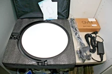 GVM Y60D256 14" 60W Bi-Color Soft LED Edge Video Light with Batteries NEW