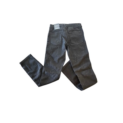 Gap Girls Sz 8 Mid Rise Skinny Leg Jeans Black NEW - Picture 4 of 4