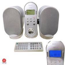 Sony LAM-Z03 Net MD Desktop Audio System CD MiniDisc Player Recorder 100V Tested