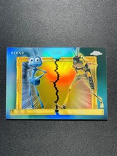 2026 Topps Chrome Disney Neon Family First Flik & Hopper #FFR-21 Gold 21/50 DH75