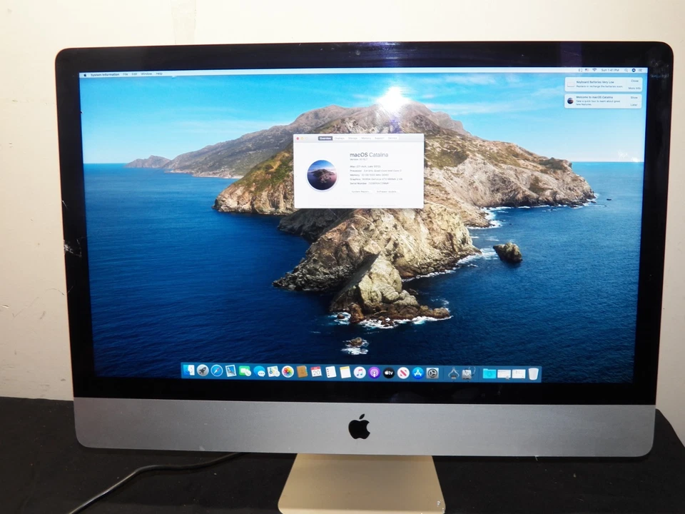 Loaded Apple Late 2012 iMac 27 Inch Core i7 With 32GB RAM - Screen Glass Crack - Image 2 of 4