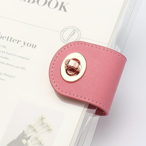 Clear A5 Refillable Notebook Binder with 90 Sheets Lined Paper Rose Gold 6 - Picture 5 of 6