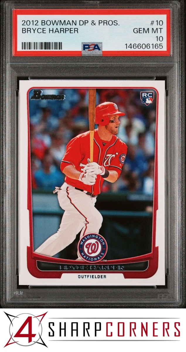 Bryce Harper Professional Sports Authenticator (PSA) Baseball