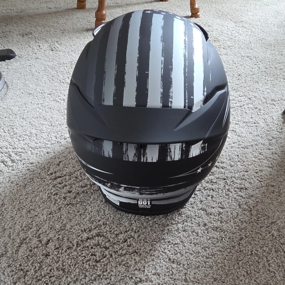 Shoei RF-1400 black USA Helmet Size M - Image 2 of 4
