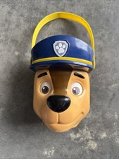 PAW Patrol Chase Figural Hard Plastic Pail - Easter-Halloween Basket