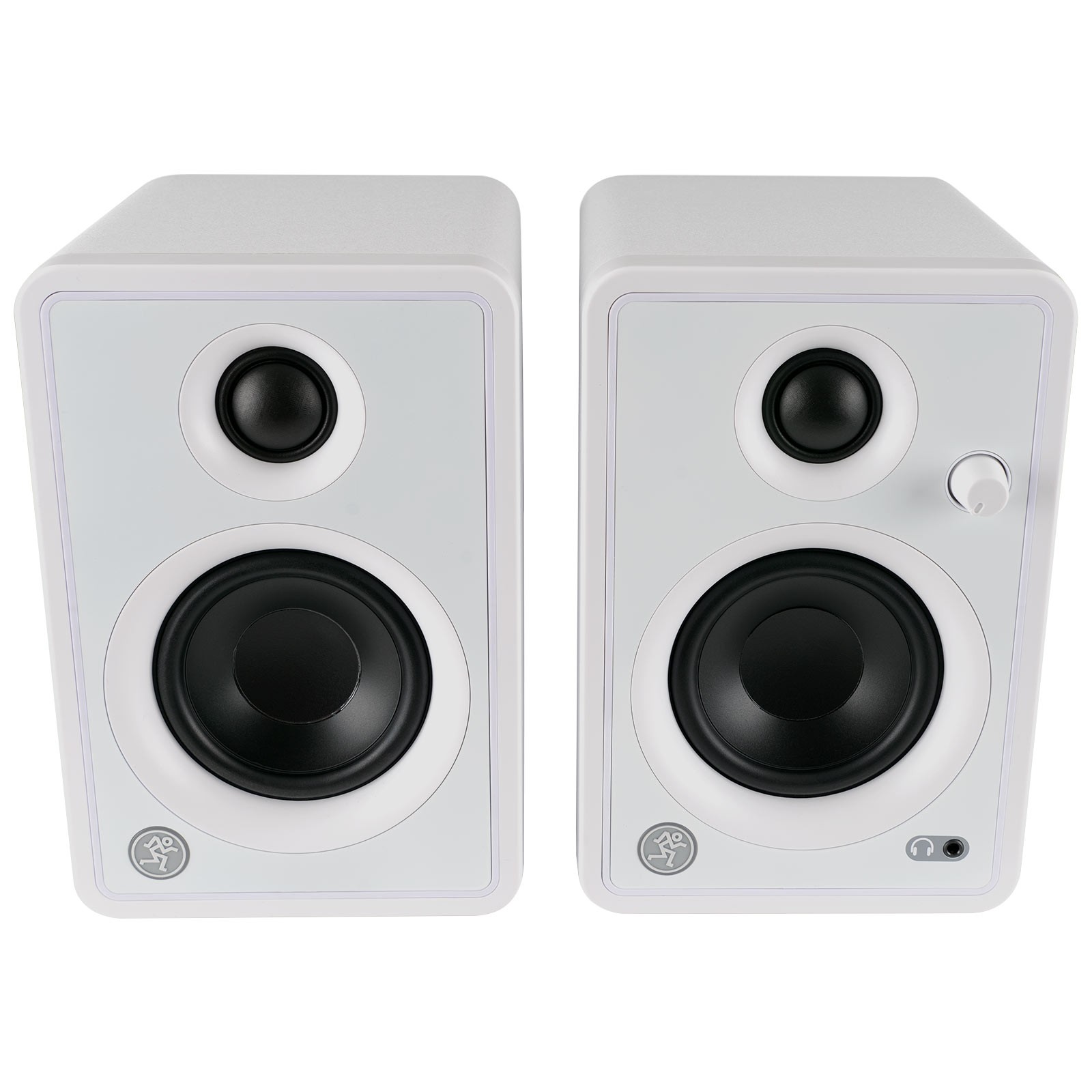 Mackie CR3-X Limited Edition 3" White Multimedia Studio Monitor Speakers Pair