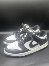 Nike Dunk Low Retro GS Panda Black White Youth Sneakers Shoes Size 7Y CW1590-100