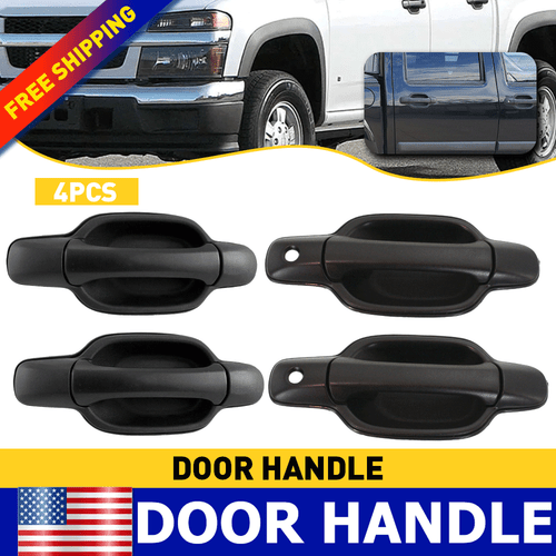 For GMC CANYON CHEVY COLORADO 2004-2012 FRONT LEFT RIGHT OUTSIDE DOOR HANDLE NEW - Picture 24 of 27