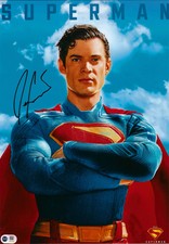 DAVID CORENSWET SIGNED SUPERMAN 16x12 PHOTO (ACG CERT AG16540)